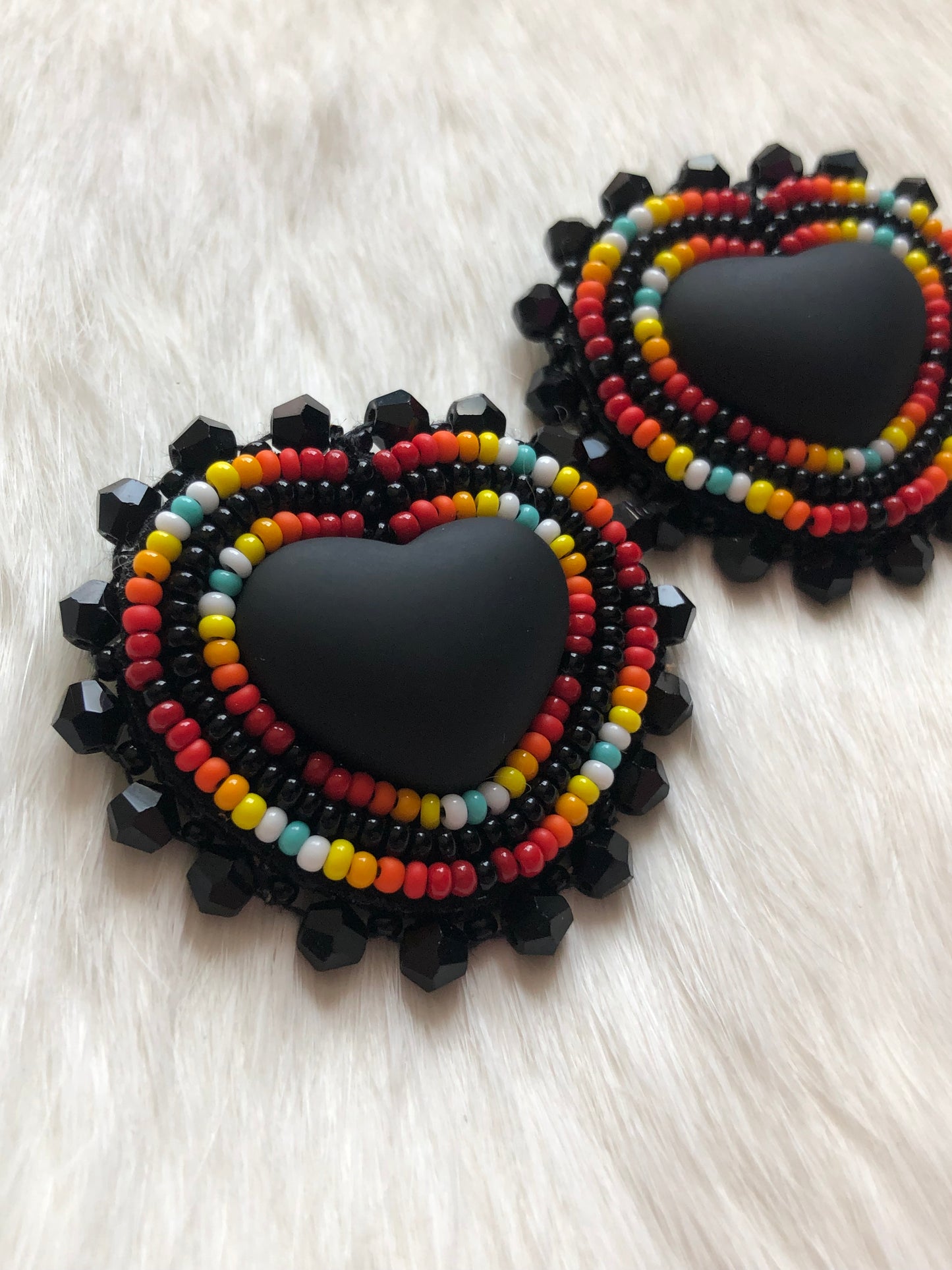 Multi Color Hearts