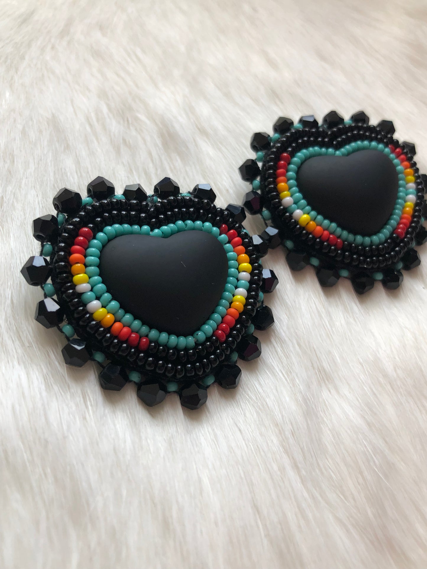 Turquoise Hearts