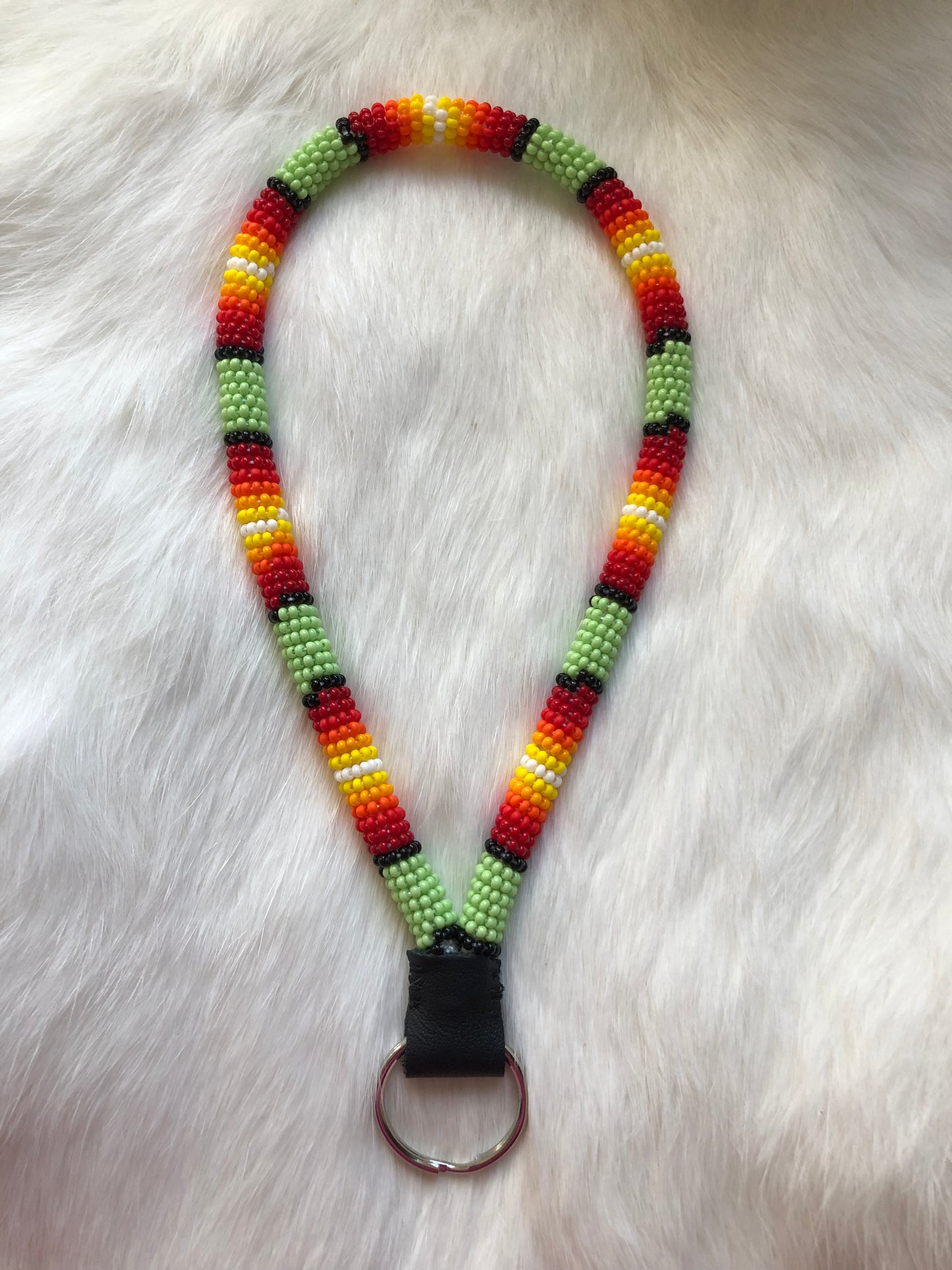 Green Fire Wristlet