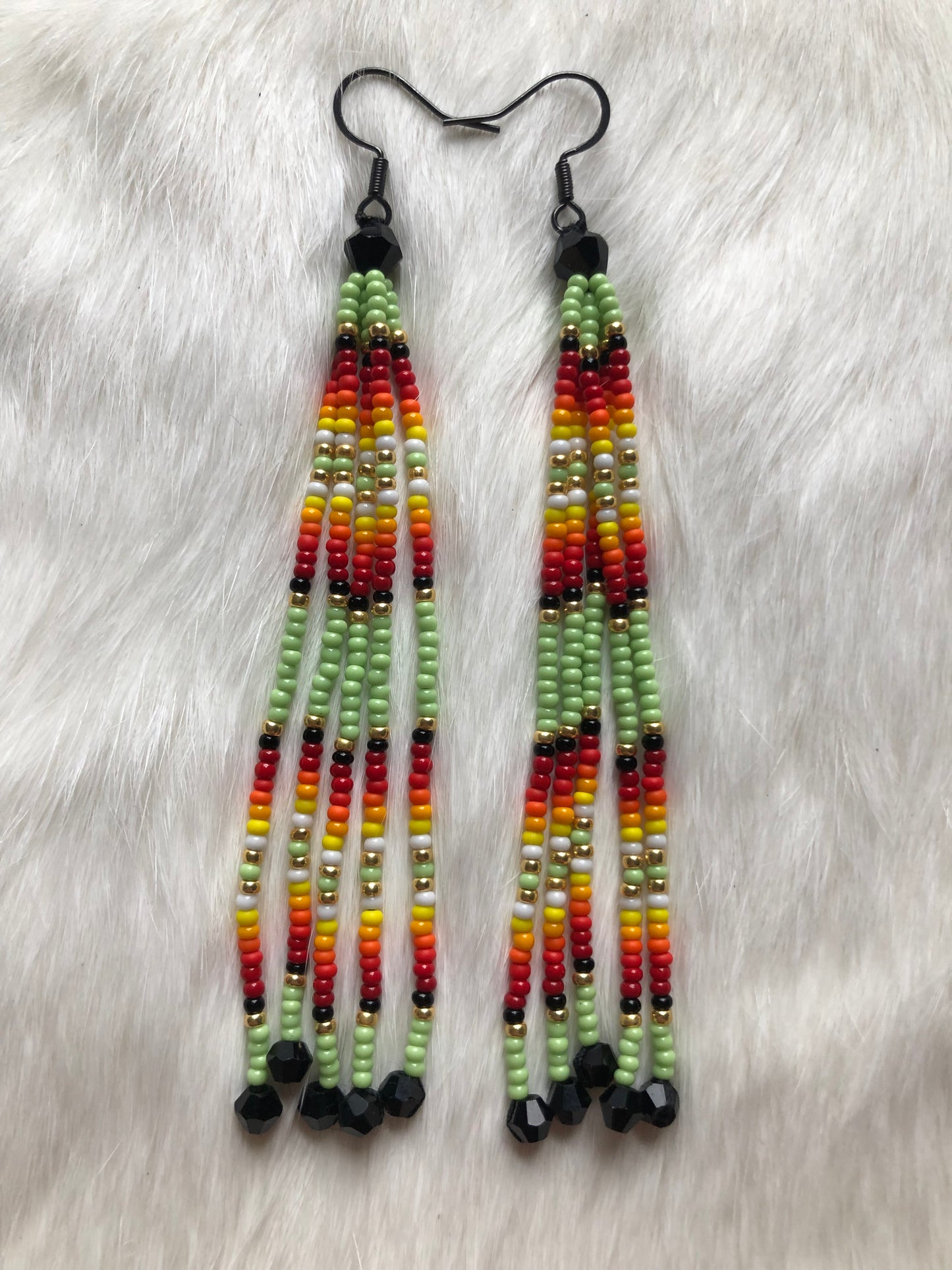 Lime Green Dangles