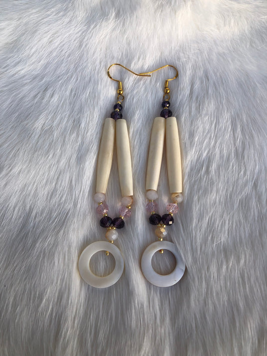 Dark Mauve Dangles