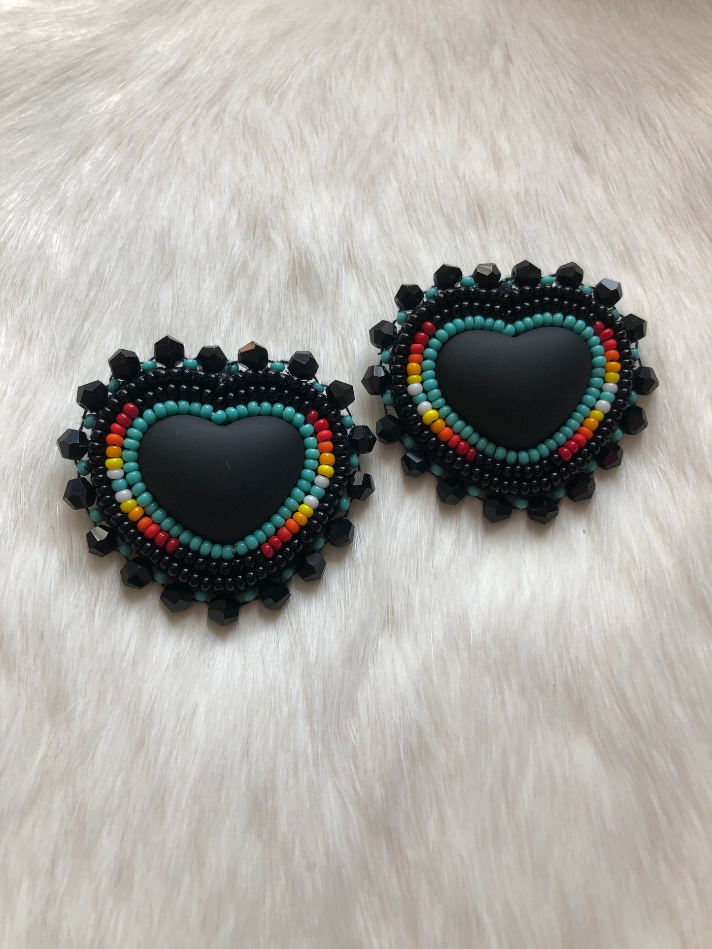 Turquoise Hearts