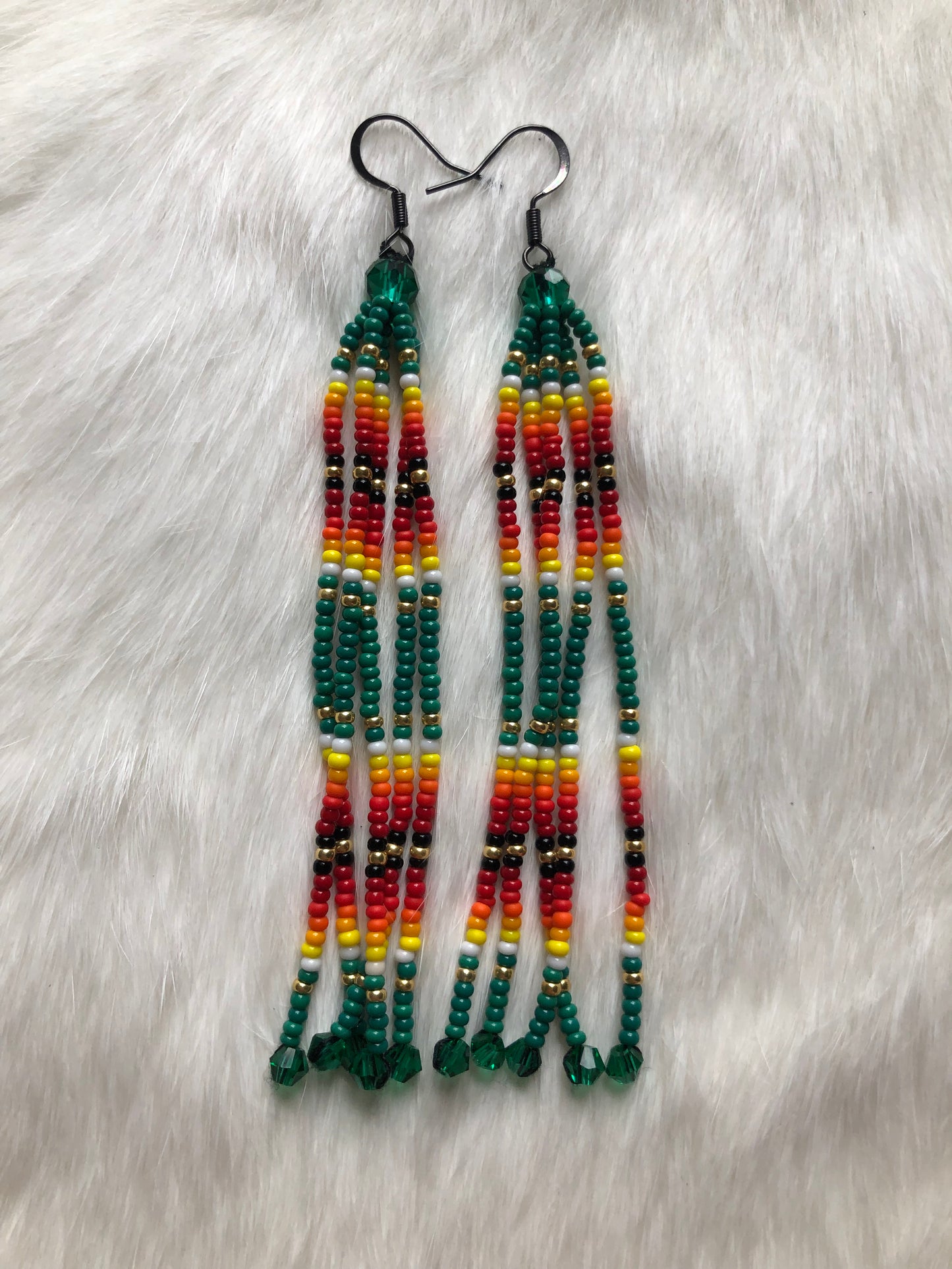 Dark Green Dangles