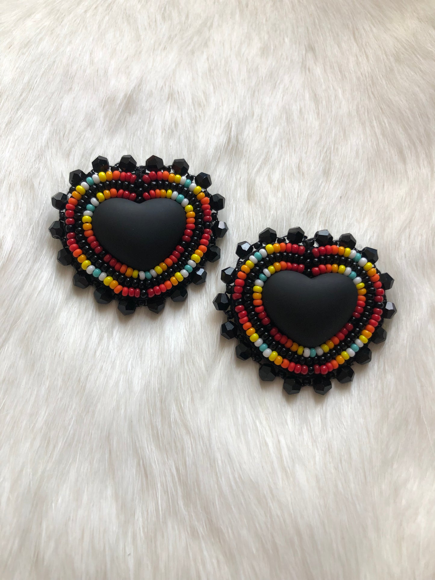 Multi Color Hearts