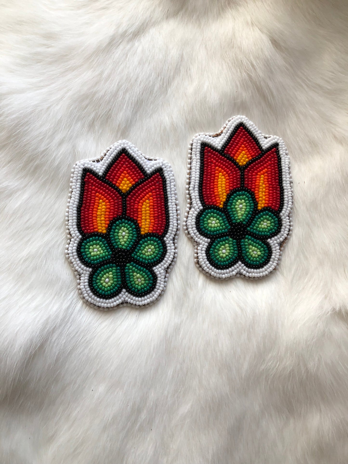 Green Florals